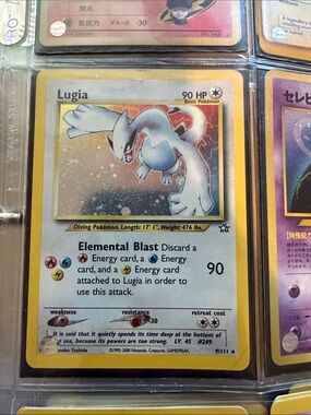 Lugia #9 Pokémon Card - Neo Genesis Mint